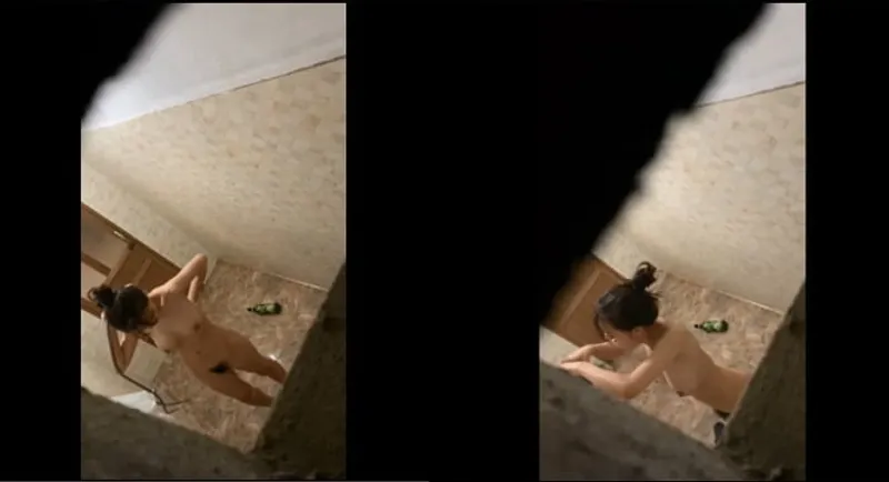 Quay lén học sinh nữ vú to tắm