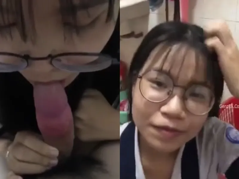 "mày mút mạnh đi tao sắp ra rồi", em xinh liếm cục thịt cho thằng bạn thân